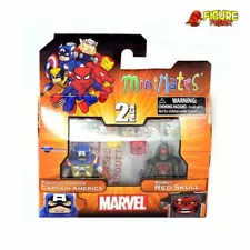 Marvel Minimates Series 54 Fighting Chance Captain America & Robot Red Skull