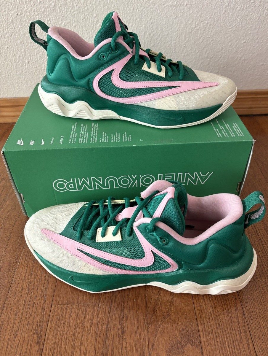 Men\'s Nike Giannis Immortality 3 Green Pink Basketball Shoes DZ7533-300 Sz 9.5 Nike Giannis Immortality 3 Men main image 2