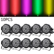 10x 300W RGBWA 5in1 LED Par Light DMX Stage DJ Party Lights Wash Light Uplights