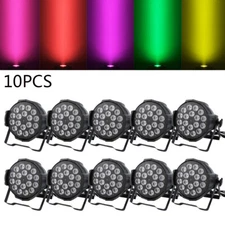 10x 300W RGBWA 5in1 LED Par Light DMX Stage DJ Party Lights Wash Light Uplights