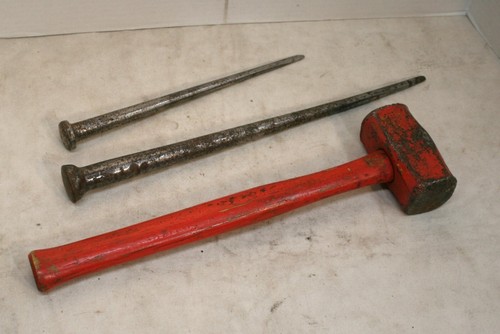 Marlin Spikes Hammer Wire Rope Splicing Tools Lot | eBay