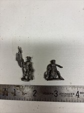 Vintage 1980s  Ral Partha Pewter  Dark D D Pewter Figures