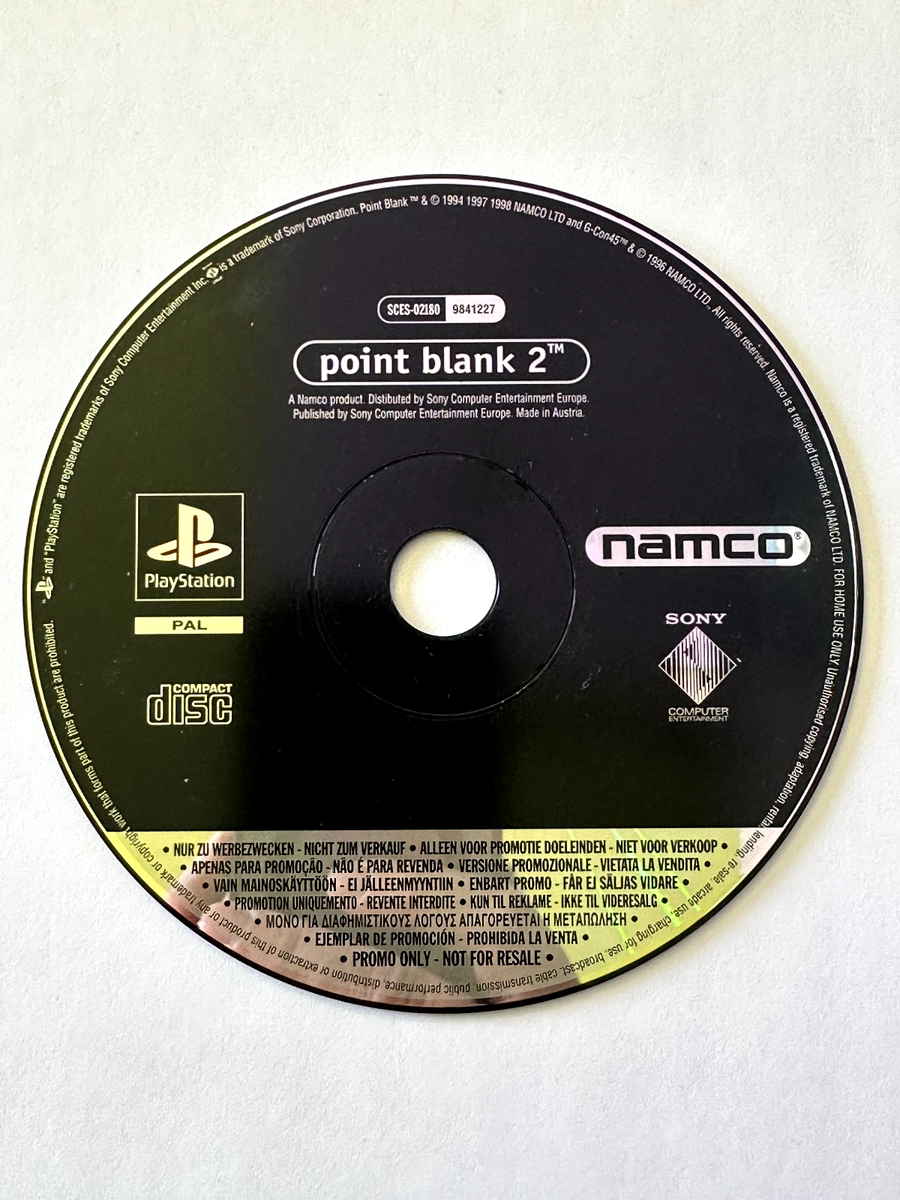 Jeu Point Blank 2 Sur PS1 (PlayStation 1) - VF Avec Notice - Envoi Rapide