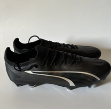 Puma 220 Mens 13 ULTRA ULTIMATE FG/AG Soccer Cleats Black-Asphalt 107311-02 NEW