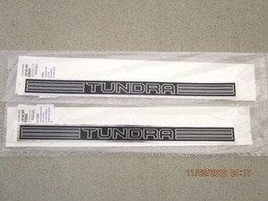 08 - 19 TOYOTA TUNDRA PLATINUM CREW MAX Qty. 2 DOOR SILL PROTECTORS