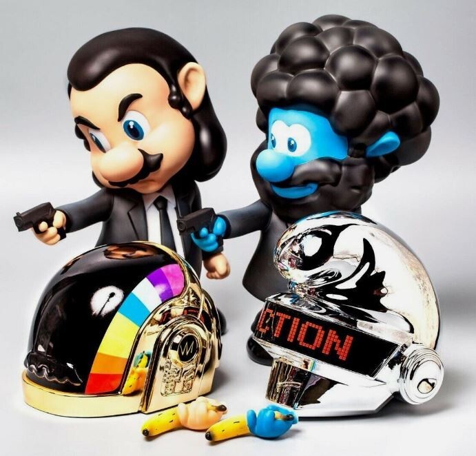 Fools Paradise Pulp Super Fiction 2 Daft Punk Mario Blue Fools Paradise Pulp Super Fiction 2 Daft Punk Mario Blue
