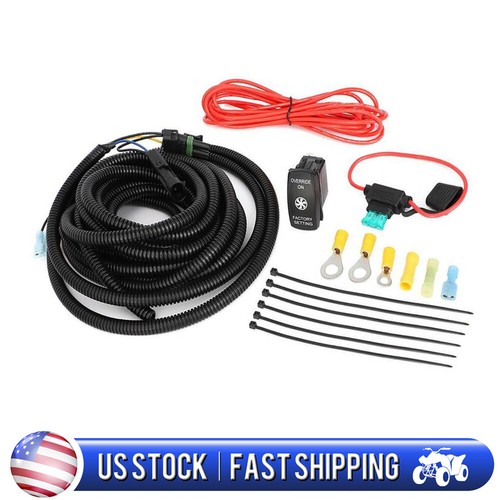 Can Am Maverick Defender Commander Fan Override Rocker Switch Kit For ...