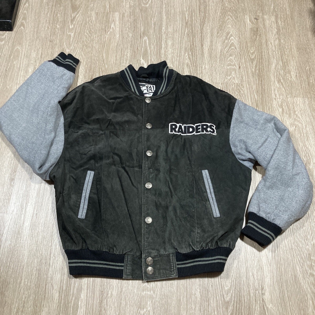 Raiders Jacket XL Carl Banks GIII NFL Oakland Vegas Game-day 