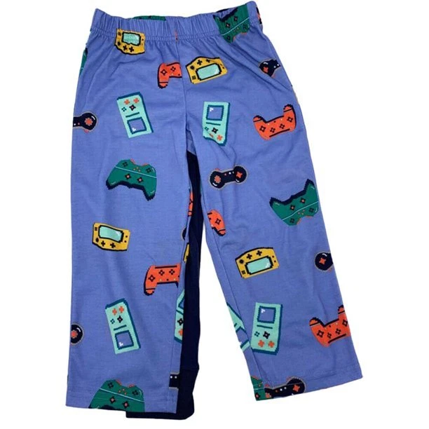 Nuevo Carter's Little Boys Niños Pequeños Pijama Ropa de Dormir Conjunto de 3 Piezas Azul Gris Talla 5 Foto 3 de 4