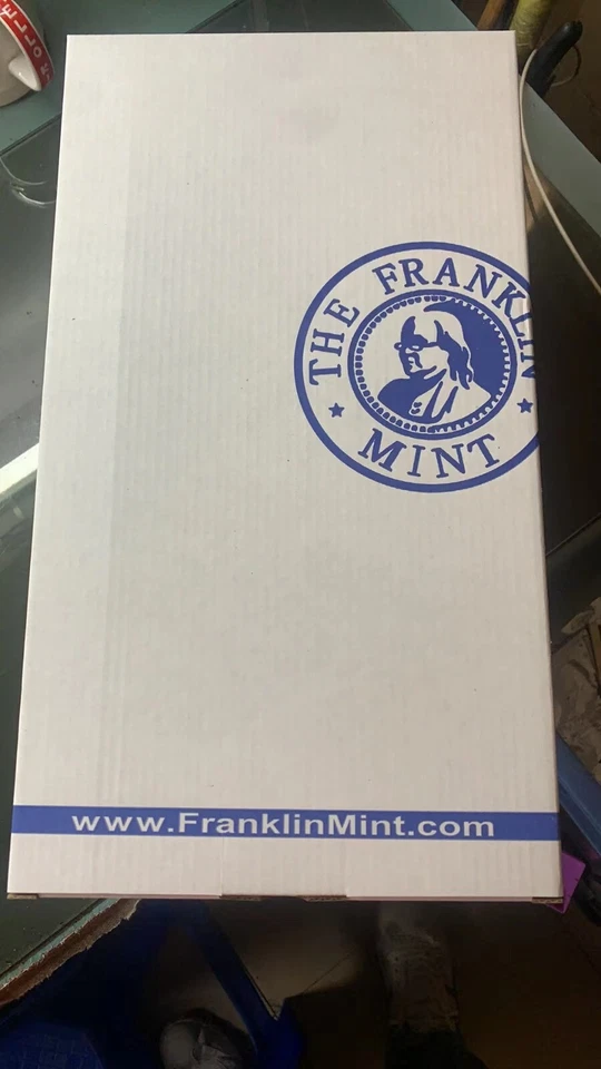 1/10 franklin mint Harley Davidson 1969 Easy Rider Chopper Captain America NEW - Image 2 of 4