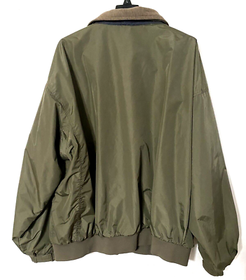 Columbia Sportswear Men's Olive Green Lined Windbreaker Jacket