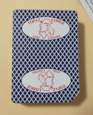 Topaz Card Topaz Lodge and Casino Playing Cards Full Deck | eBay