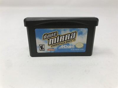 Dave Mirra Freestyle BMX 3 - Nintendo Game Boy Advance GBA - Game Cart Only
