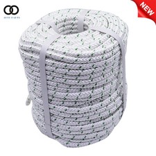 3/8"  200' Braided Polyester Rope For Farm Boat Arborist Rigging Rope 1500 Lbs