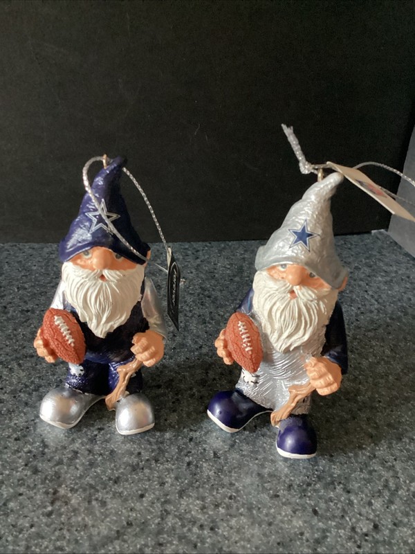 NFL Dallas Gnomes Ornaments( With Tags )
