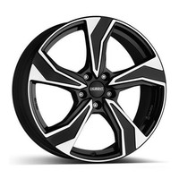 1X Dezent Dezent Kb Dark Black Polished 7.0Jx16 5X108 ET44