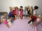 Mattel Barbie Fashion & Baby Dolls Lot Removable Clothes Accessories Vintage