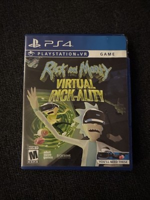 Rick and Morty Virtual Rick-Ality (PlayStation 4, 2018) PlayStation VR