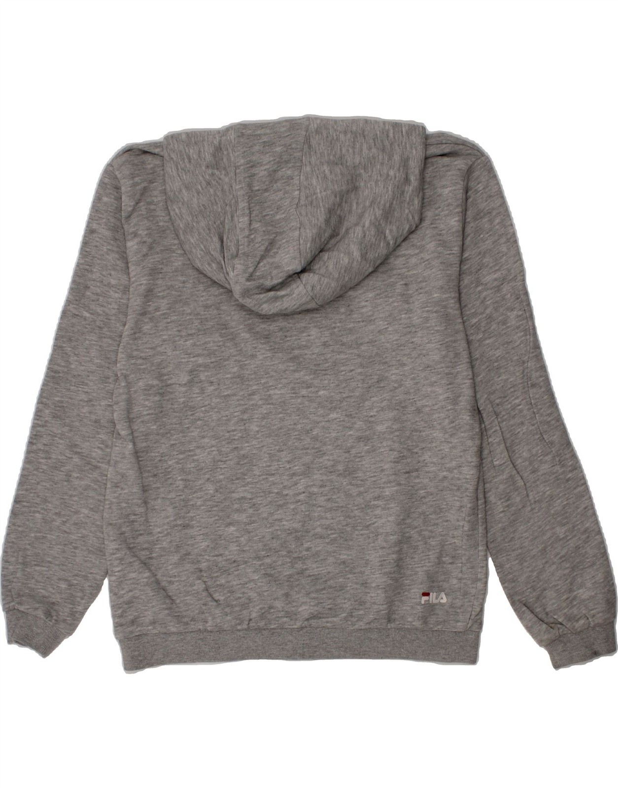 FILA Maglione con Cappuccio Grafico Ragazzo 11 12 Anni Grigio Cotone DN20