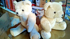 Bears TWO Plush JOINTED