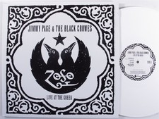 JIMMY PAGE & BLACK CROWES Live... ORCHARD 3XLP VG++/VG+ white vinyl reissue q