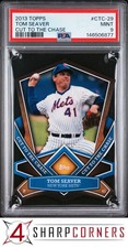 2013 TOPPS CUT TO THE CHASE #CTC-29 TOM SEAVER HOF POP 1 PSA 9