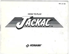 MANUAL ONLY Jackal (Nintendo NES, 1987) Authentic. Complete. Clean.