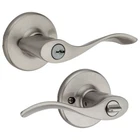 Kwikset Balboa Lever - Keyed - Satin Nickel 405BL 15