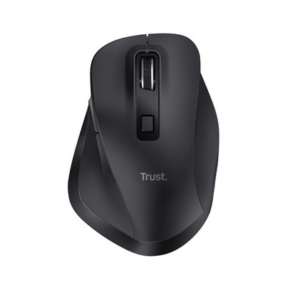 Trust Fyda Rechargeable Wireless Mouse Made With Recycled Materials, 800-2400 DP