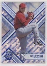 2018 Panini Elite Extra Edition Aspirations Blue 50/75 Jose Suarez #122 z6b