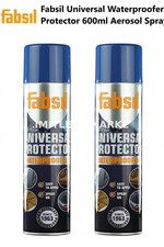 2x Fabsil 600ml Aerosol (1200ml) Waterproofing Spray Protector Tent Awning