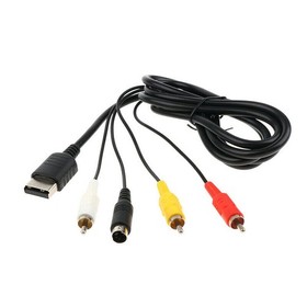AV S-Video Composite Audio Video Cable TV Lead for SEGA Dreamcast Console 6ft
