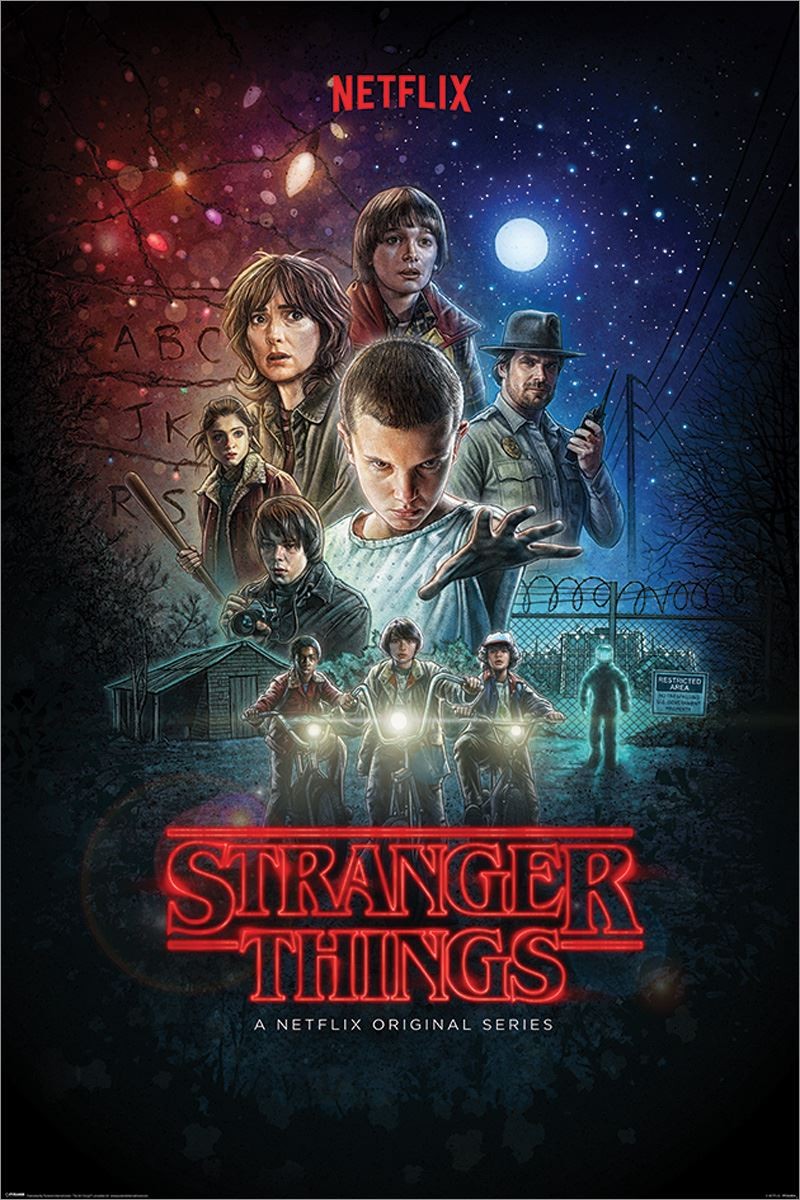 Laminated Stranger Things One Sheet Maxi Poster
