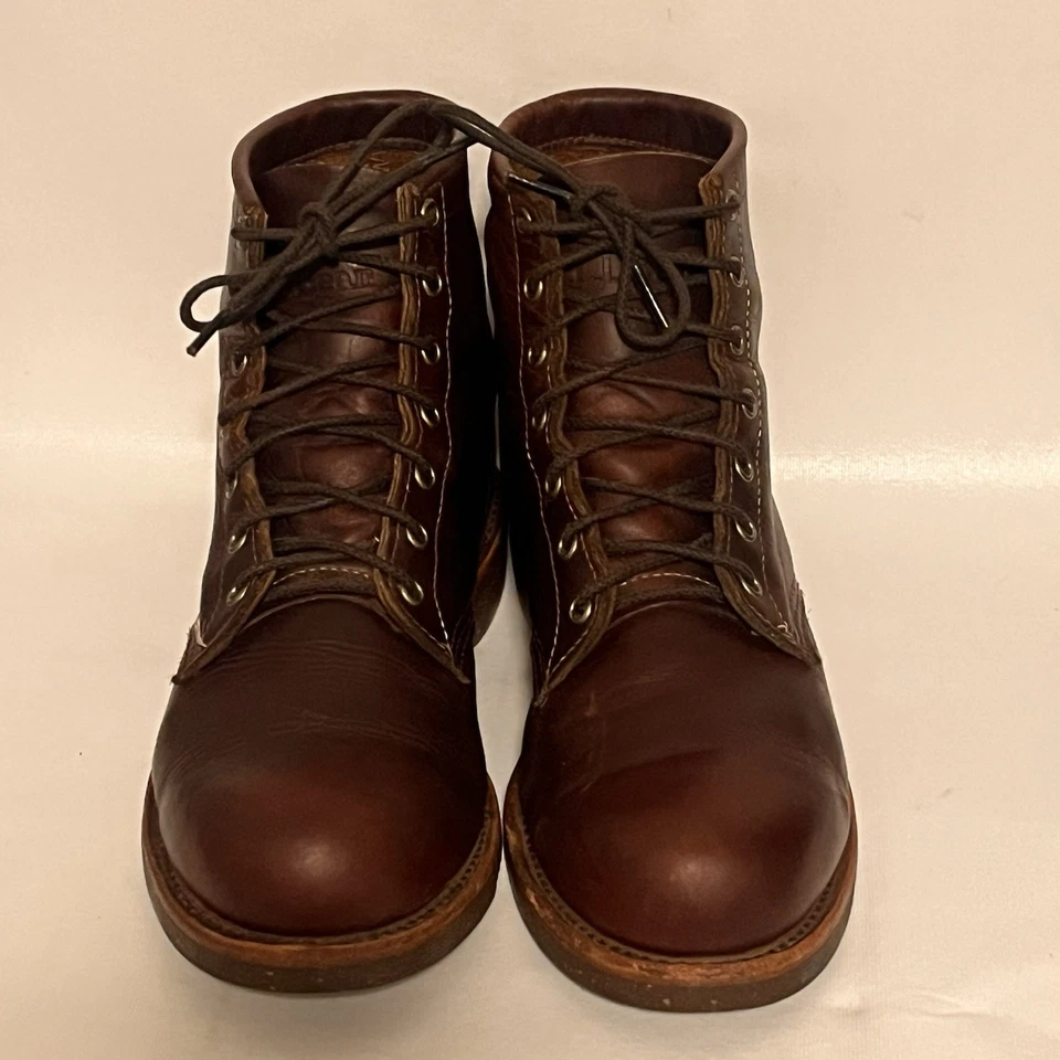 Bota de servicio Ll Bean Chippewa de colección para LL Bean 9 D hecha en EE. UU. Oxblood Foto 4 de 4