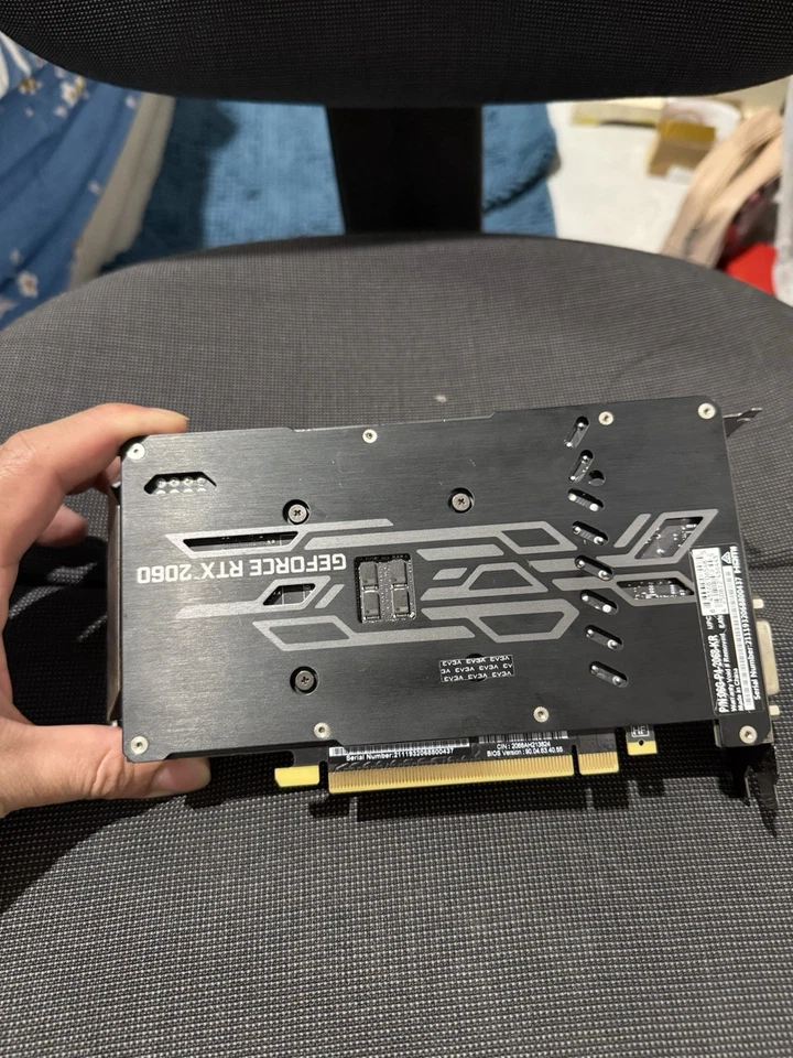 EVGA NVIDIA GeForce RTX 2060 12GB Graphics Card - Used, Tested & Working - image 3 of 4