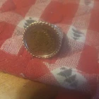 1903 Indian Head Cent Penny Ring - Size 9.0