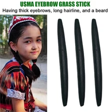 NEW Usma Grass, Thick Eyebrows And Eyelashes , Growth Hot~ Hairline Masca V9T5