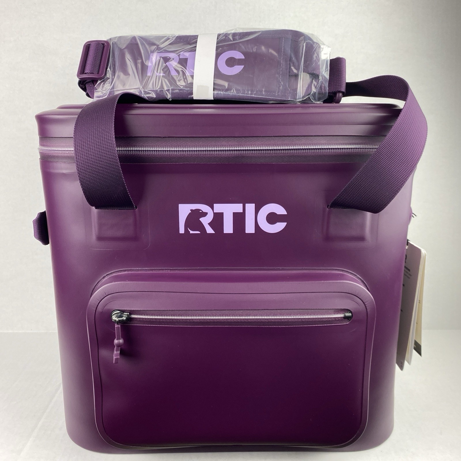 Purple 20 Quart Leakproof Waterproof Zipper
