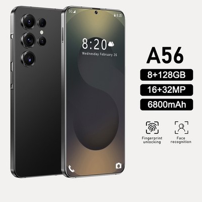 2026 A56 Unlocked Cell Phone 5G Smartphone 128GB Android Dual SIM Mobile Phones
