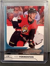 2017-18 Upper Deck Young Guns ALEX FORMENTON Rookie #219 Ottawa Senators