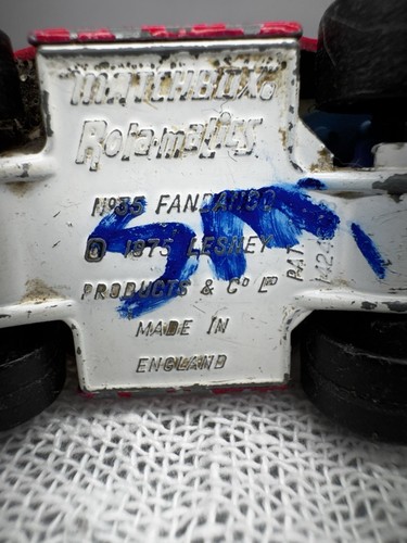 VTG Lesney Matchbox Rolamatics Red Fandango SF35 Car 1975 1:60 - Picture 11 of 11