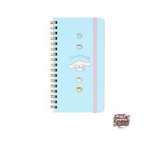 Sanrio Slim Ring Notebook Cinnamoroll with Elastic Band 430811