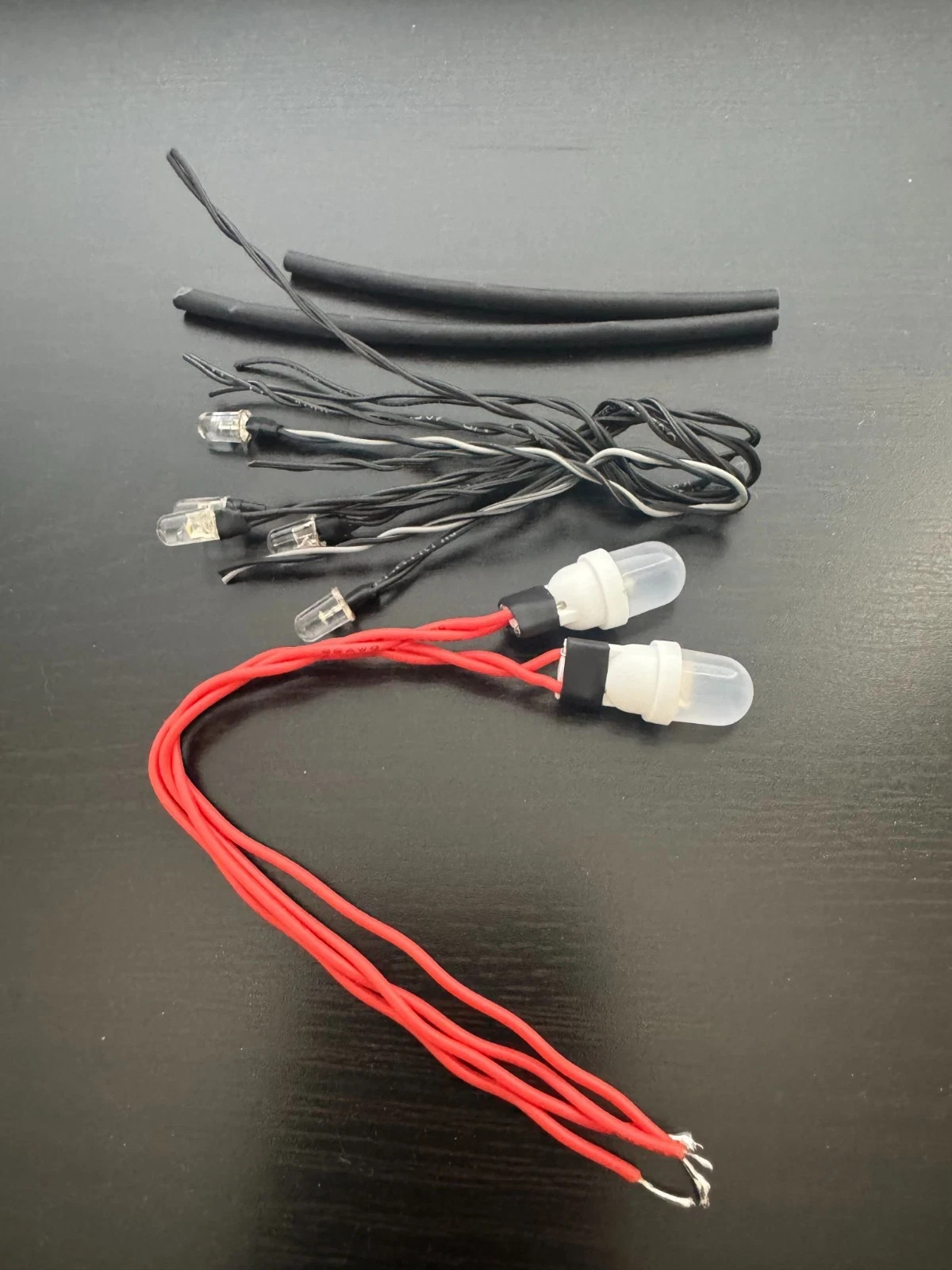 Vintage Fisher CA-880 amplifier front panel LED lamps set.