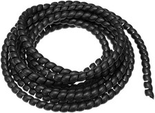 uxcell Flexible Spiral Cable Wrap Wire Cord Wraps Management Sleeve 8mm x 10mm C