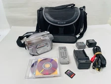 Panasonic VDR-D300 3.1MP 3CCD DVD Video Camera Camcorder BUNDLE Tested -WORKS-