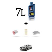 Hoffcar Set Service 3 Filter Und 7L ÖL FüR Audi Allroad III (4GH) 3.0 Tfsi 245