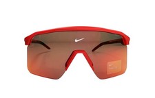 Nike Expedition Shield Team IHO899 675 Road Red Mirror Sunglasses 61-18-140