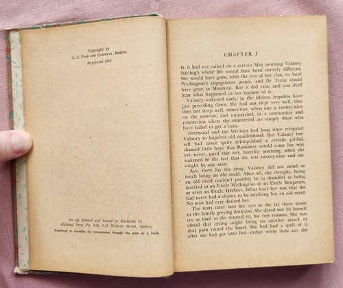 The Blue Castle by  L M Montgomery, 1950, Hardcover - Picture 5 of 14