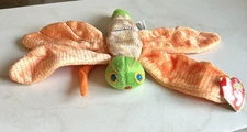 Ty Beanie Baby Glow the Lightening Bug DOB January 4, 2000 MWMT 