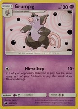 60/168 GRUMPIG | RARE | CELESTIAL STORM POKEMON CARD